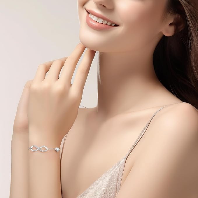 INFINITY HEART BRACELET
