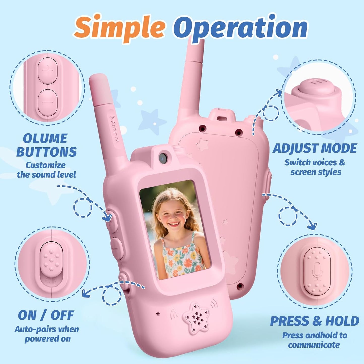 Divinex™ SmartTalk Cam 2-Pack for Kids