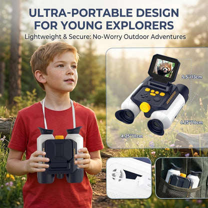 Divinex™ NightScope 10X Kids Digital Binoculars