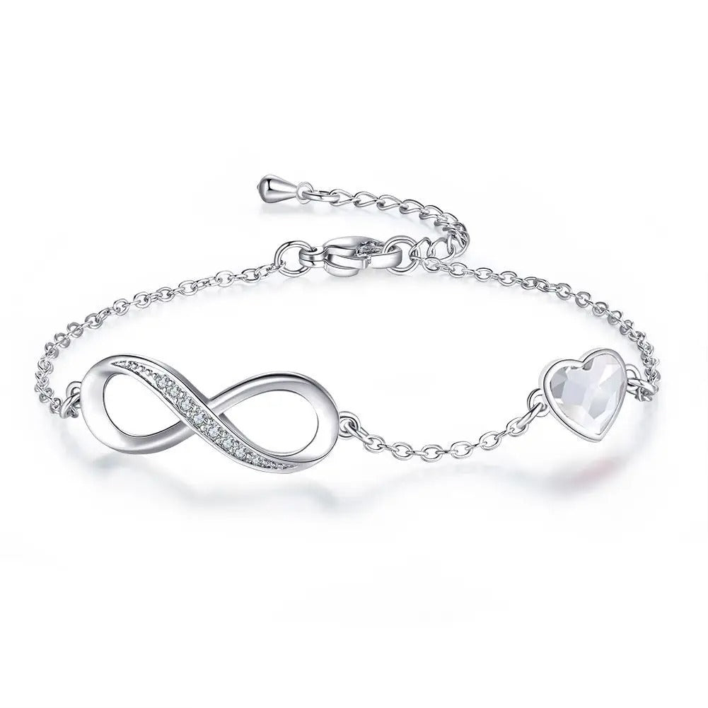 INFINITY HEART BRACELET