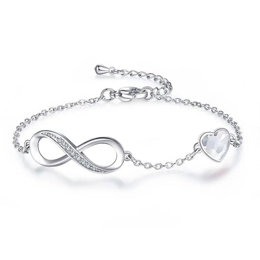 INFINITY HEART BRACELET