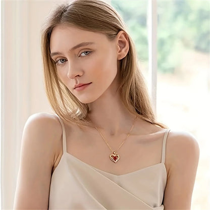 RED ZIRCON NECKLACE