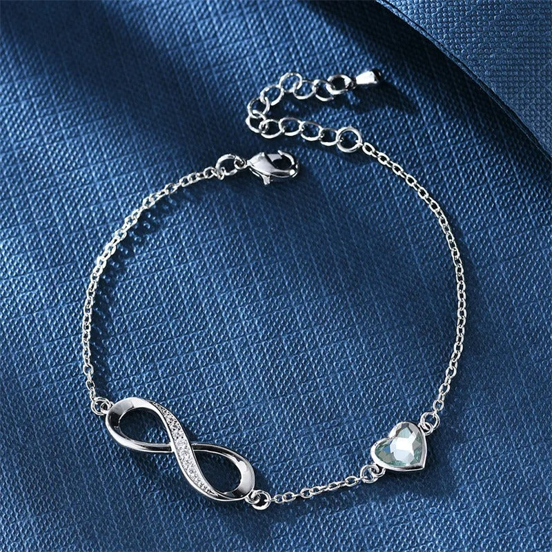 INFINITY HEART BRACELET