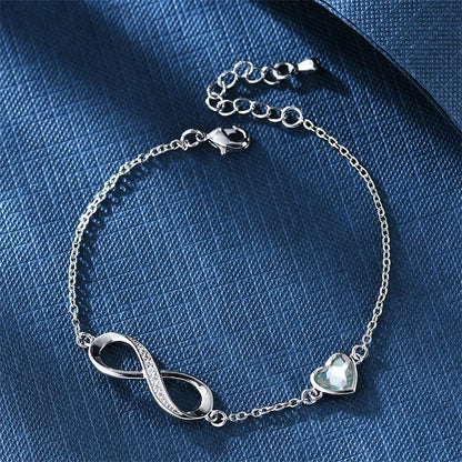 INFINITY HEART BRACELET